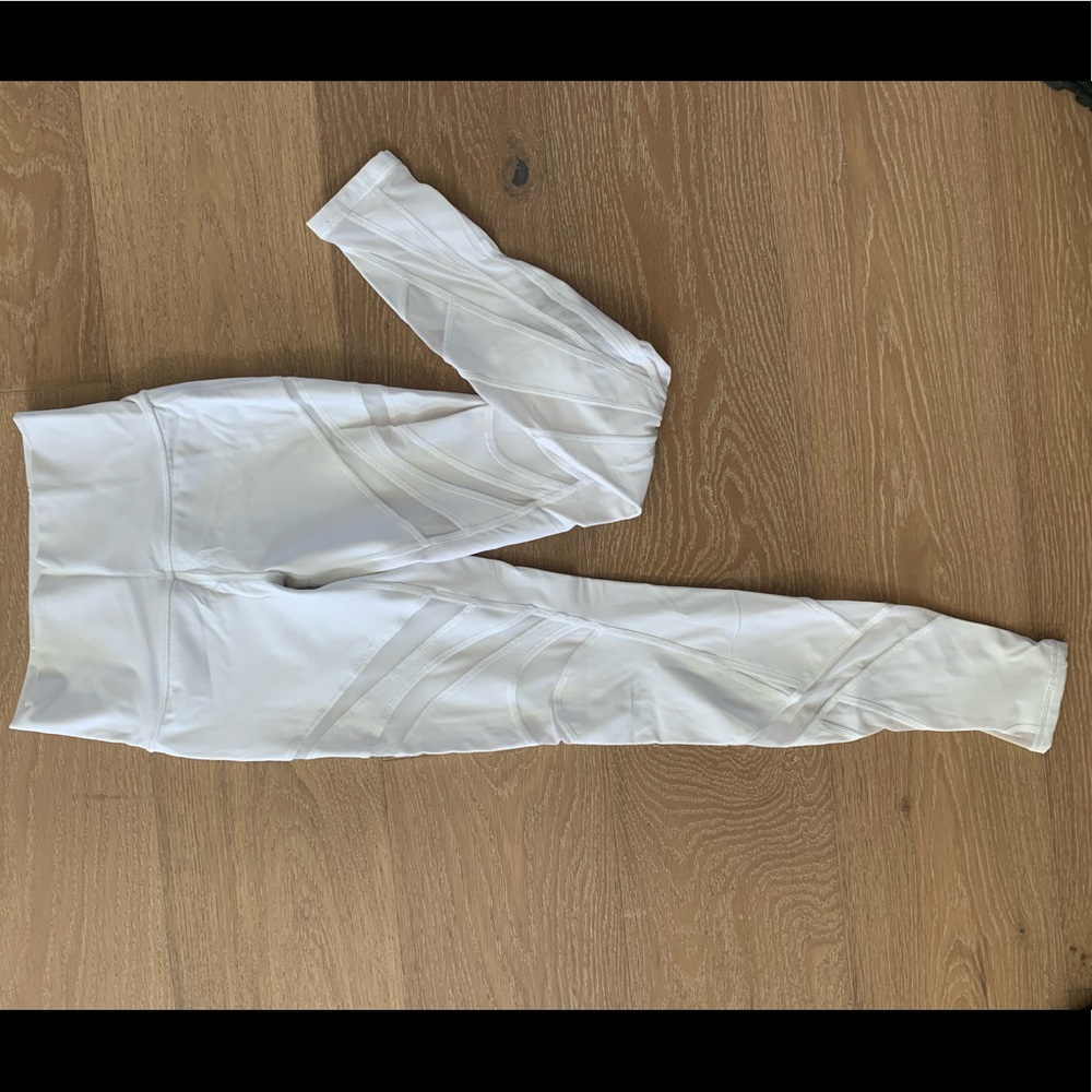 White leggings